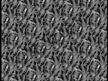 皮革版辊印刷样张